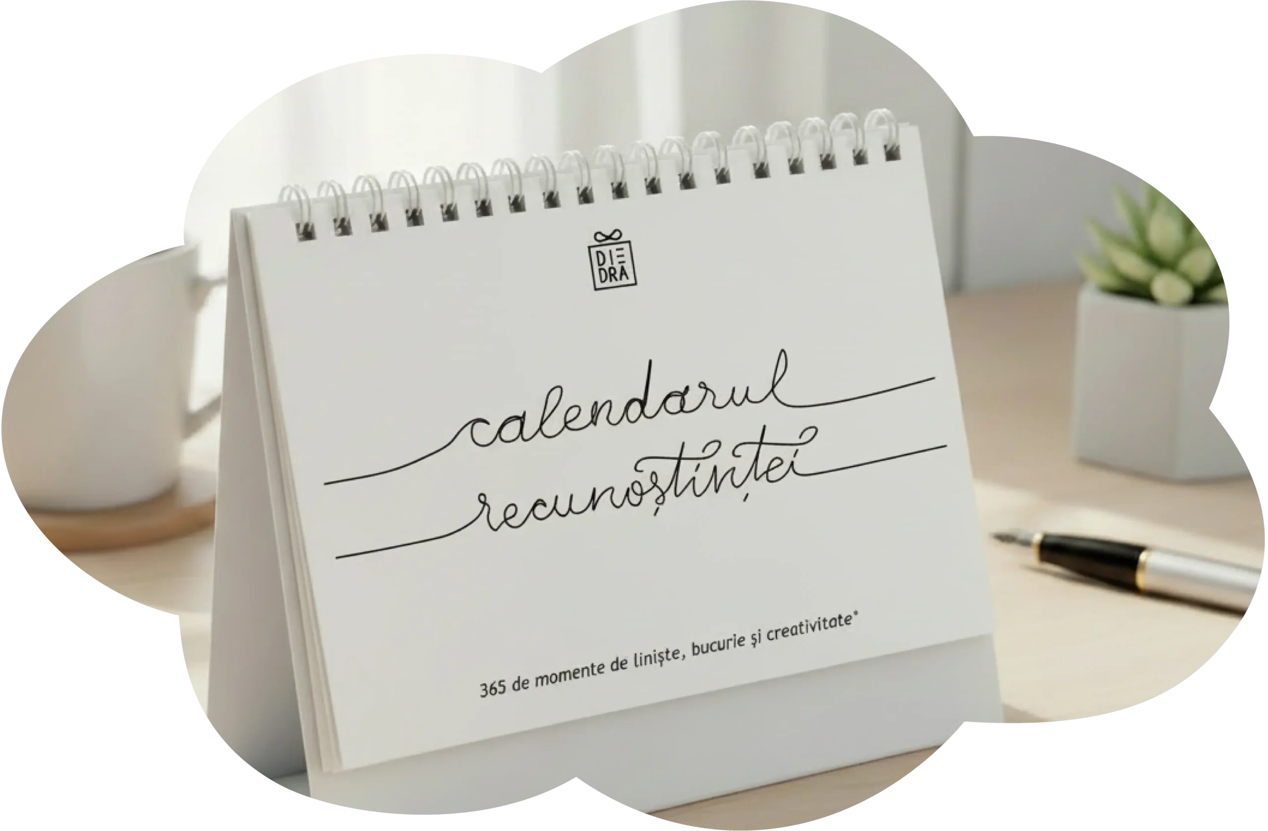 Ilustrație Diedra — Calendarul Recunoștinței